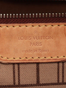 Louis Vuitton Brown 2013 Monogram Neverfull MM tote bag