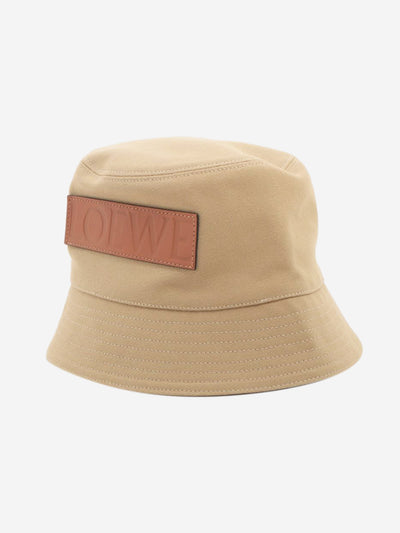 Neutral logo-patch bucket hat Hats Loewe 