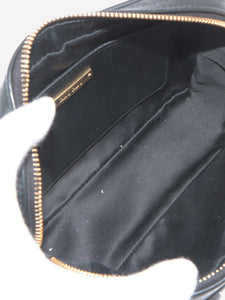 Miu Miu Black Matelassé leather chain shoulder bag