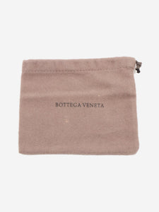 Bottega Veneta Black Intrecciato leather cardholder