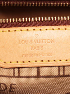 Louis Vuitton Brown vintage 2009 Monogram Neverfull PM bag