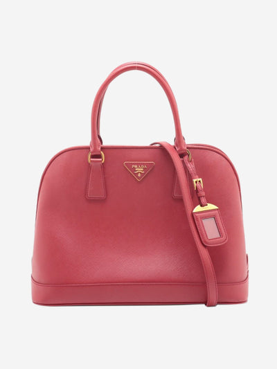 Red Saffiano Lux leather 2way bag Shoulder bags Prada 