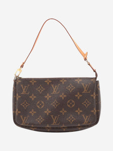 Louis Vuitton Brown vintage 1999 Monogram Pochette bag