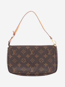 Louis Vuitton Brown vintage 1999 Monogram Pochette bag