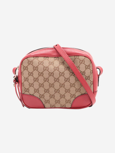 Brown and red GG canvas bag Cross-body bags Gucci 