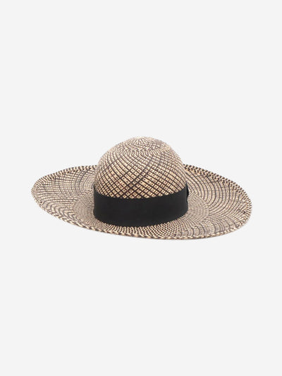 Neutral woven straw sun hat Hats Hermes 