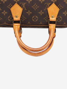 Louis Vuitton Brown vintage 1986 Monogram Speedy 30 bag
