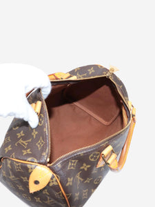 Louis Vuitton Brown vintage 1986 Monogram Speedy 30 bag