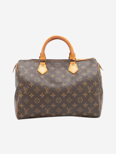 Brown vintage 1986 Monogram Speedy 30 bag Top Handle Bags Louis Vuitton 