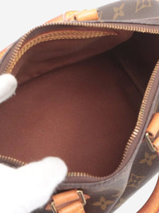 Louis Vuitton Brown vintage 1996 Monogram Speedy 25 bag