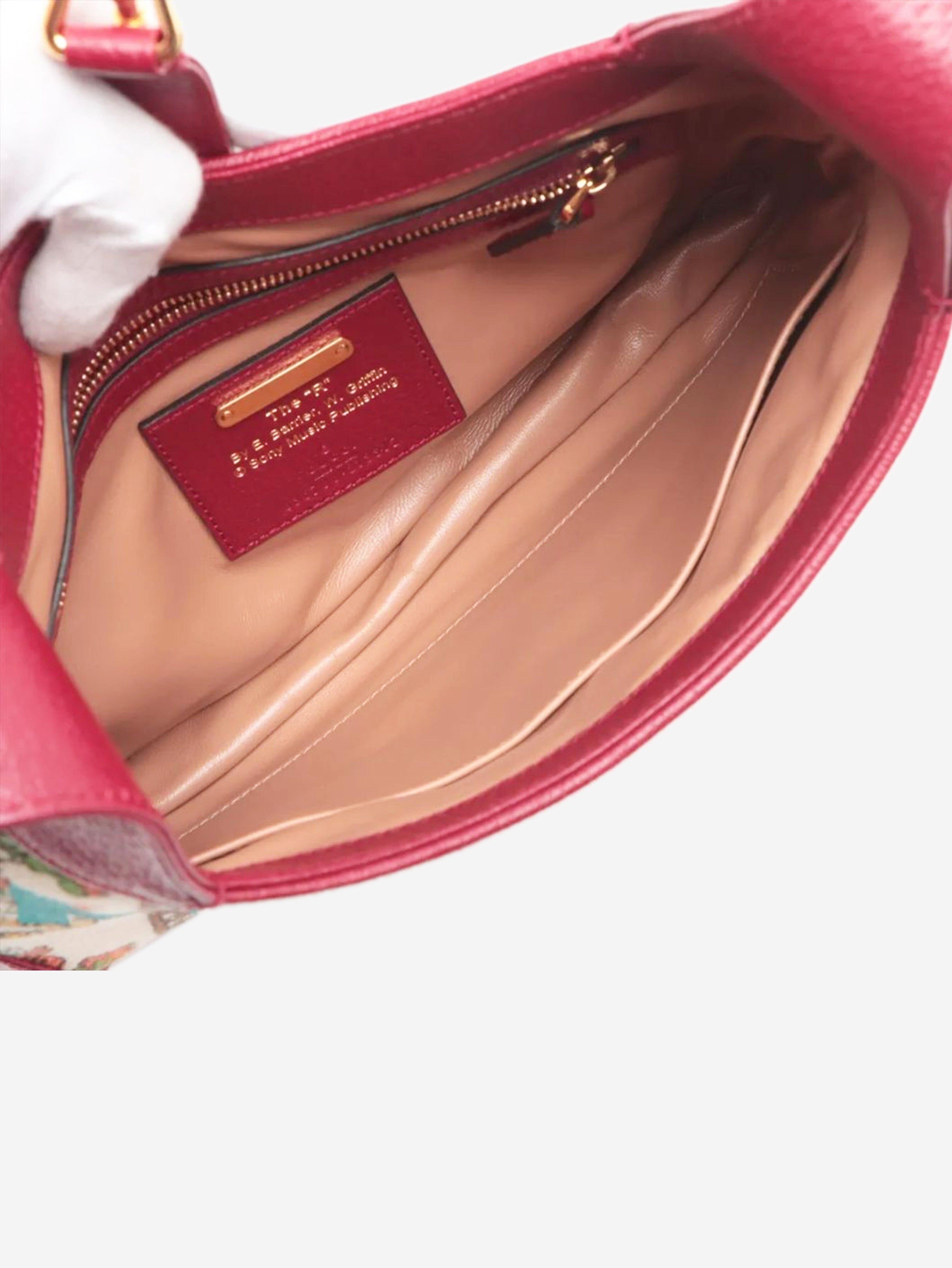 Neutral and burgundy Jackie 1961 Crown shoulder bag Shoulder bags Gucci 