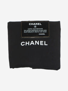 Chanel Black 2012 Matelasse lambskin chain shoulder bag