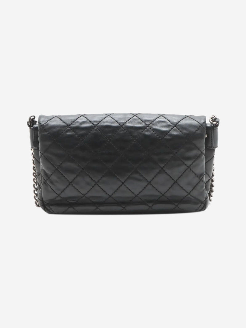 Black 2012 Matelasse lambskin chain shoulder bag Shoulder bags Chanel 