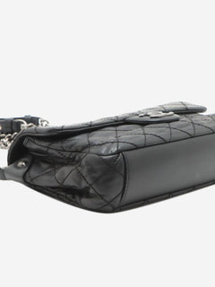 Black 2012 Matelasse lambskin chain shoulder bag Shoulder bags Chanel 