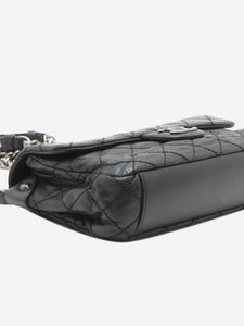 Chanel Black 2012 Matelasse lambskin chain shoulder bag
