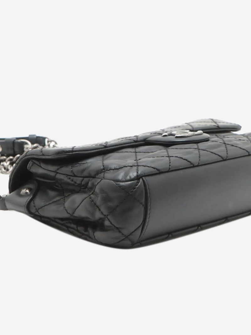 Black 2012 Matelasse lambskin chain shoulder bag Shoulder bags Chanel 