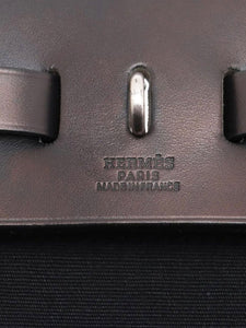 Hermes Black Herbag PM