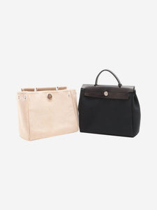 Hermes Black Herbag PM