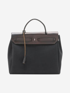 Hermes Black Herbag PM