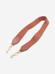 Gucci Tan and beige Sherry Line canvas bag
