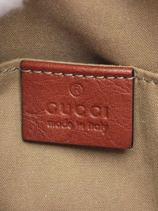 Gucci Tan and beige Sherry Line canvas bag