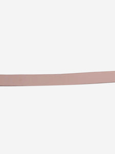 Gucci Taupe Interlocking G leather belt