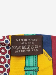 Hermes Multicolour silk twilly scarf