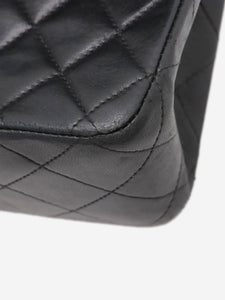 Chanel Black vintage 2000 medium lambskin Classic Double Flap bag