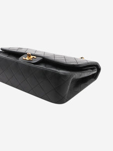 Chanel Black vintage 2000 medium lambskin Classic Double Flap bag
