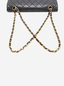 Chanel Black vintage 2000 medium lambskin Classic Double Flap bag