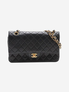 Chanel Black vintage 2000 medium lambskin Classic Double Flap bag