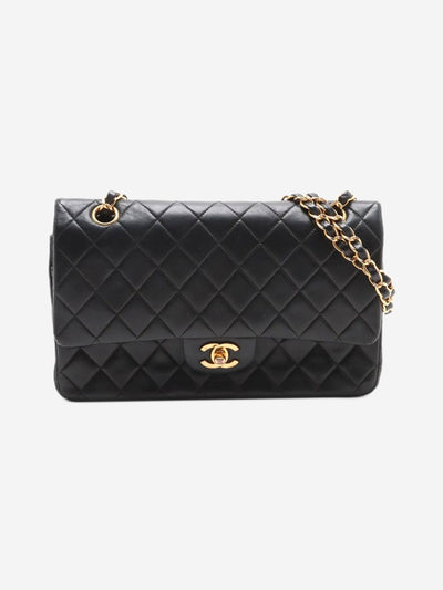 Black vintage 2000 medium lambskin Classic Double Flap bag Shoulder bags Chanel 