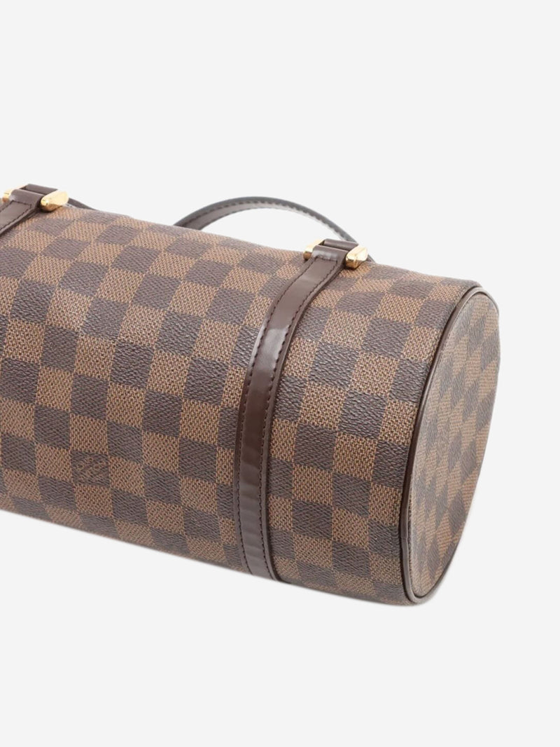 Brown vintage 2004 Damier Ebene Papillon PM bag Top Handle Bags Louis Vuitton 