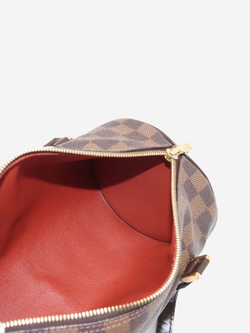 Brown vintage 2004 Damier Ebene Papillon PM bag Top Handle Bags Louis Vuitton 
