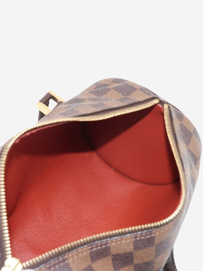 Brown vintage 2004 Damier Ebene Papillon PM bag Top Handle Bags Louis Vuitton 
