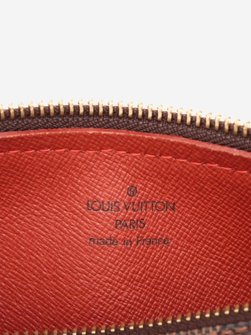 Brown vintage 2004 Damier Ebene Papillon PM bag Top Handle Bags Louis Vuitton 