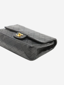 Chanel Black Lambskin Double Flap