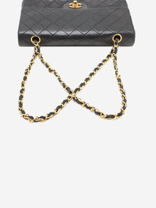 Chanel Black Lambskin Double Flap
