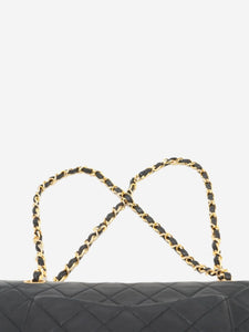 Chanel Black Lambskin Double Flap