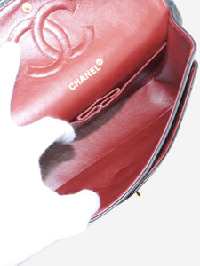 Chanel Black Lambskin Double Flap