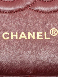 Chanel Black Lambskin Double Flap
