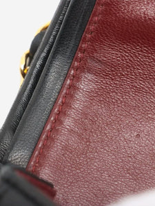 Chanel Black Lambskin Double Flap