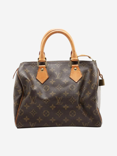 Brown vintage 1996 Monogram Speedy 25 bag Top Handle Bags Louis Vuitton 