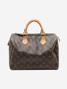 Louis Vuitton Brown vintage 2002 Monogram Speedy 30 bag