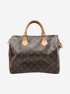 Louis Vuitton Brown vintage 2002 Monogram Speedy 30 bag