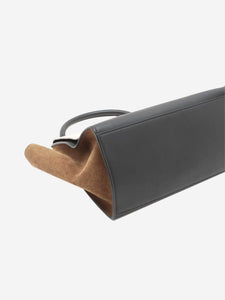 Celine Multicolour Trapeze leather and suede 2way bag