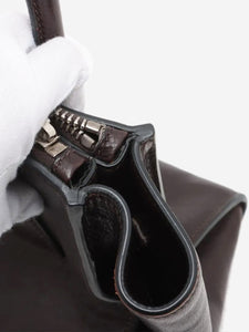 Prada Dark brown leather 2way bag