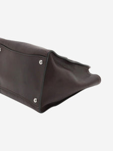Prada Dark brown leather 2way bag