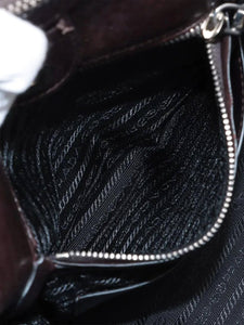 Prada Dark brown leather 2way bag