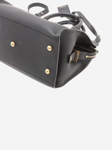 Saint Laurent Black Paris Petit Cabas leather 2way bag